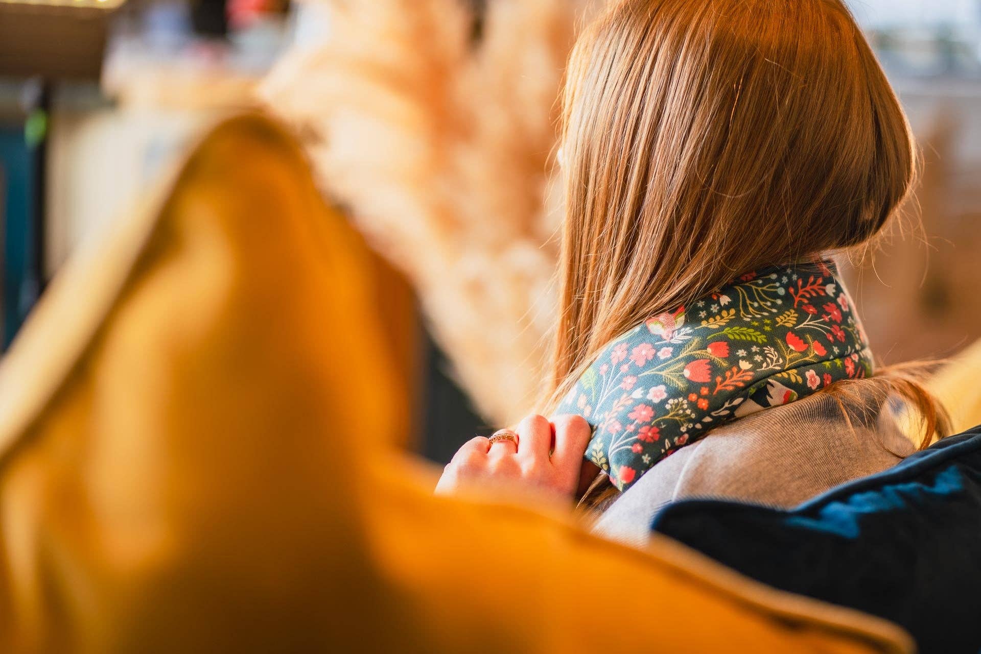 The Wheat Bag Company – wholesale Heating pad – Garden Fern, Green Cotton Wheat Bag5