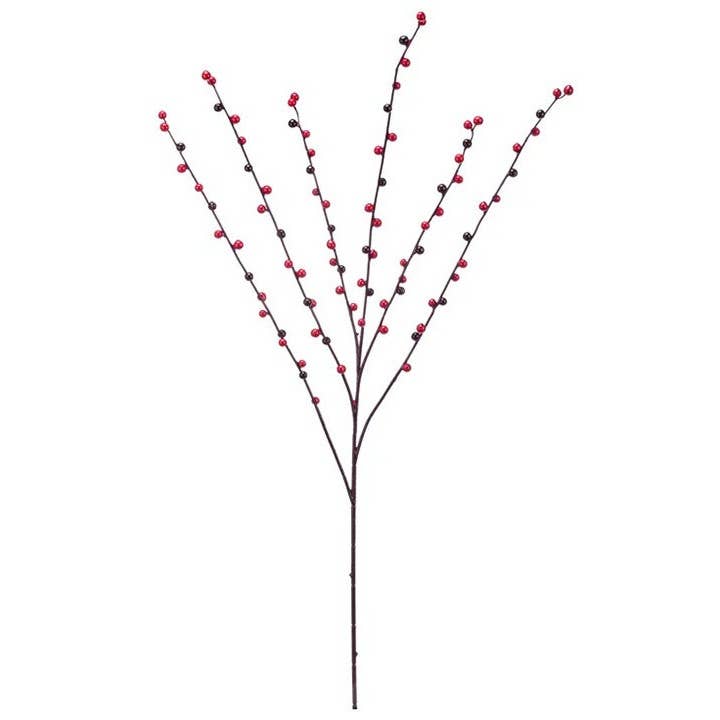 Will's Company - Wholesale Artificial Flowers - Artificial Weatherproof Mini Berry Spray - 5 color options1