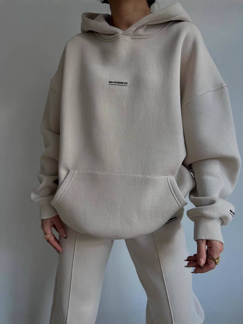 Lily Clothing - Wholesale Top & Pant Set (NOT Loungewear) - Women's - FLEECE FASHION THICK PANTS SPORT TWO-PIECE SET6