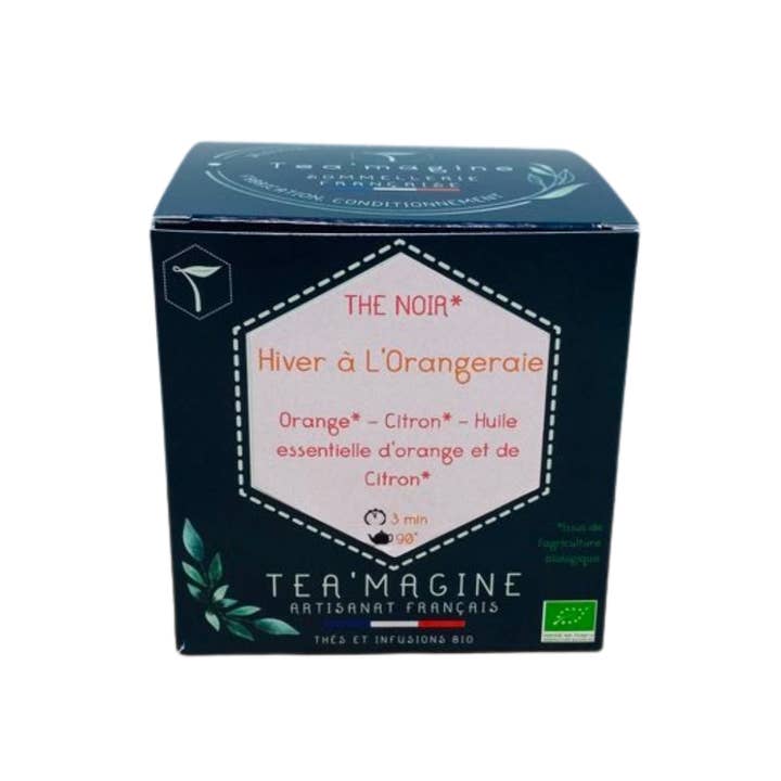 Tea’magine - Wholesale Health/Detox Tea - Winter at the Orangeraie BIO Orange Lemon Black Tea