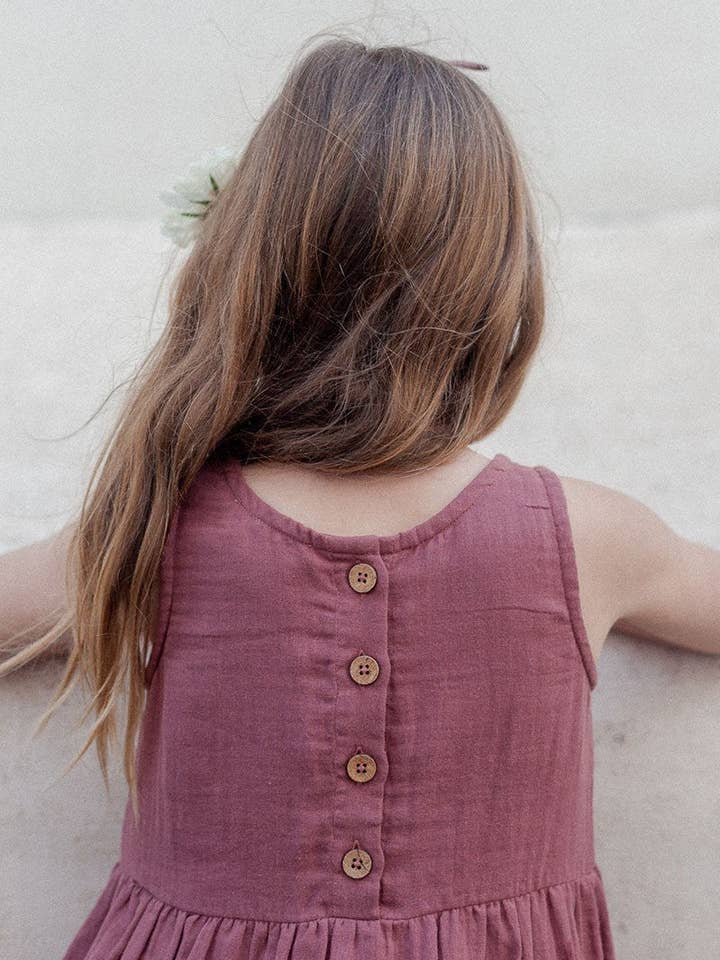 Edlin Dress Mauve for wholesale by Tiralahilacha