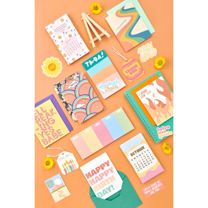 Lucky Dog Design Co. - Wholesale Calendar - Groovy Baby 2026 Desk Calendar3