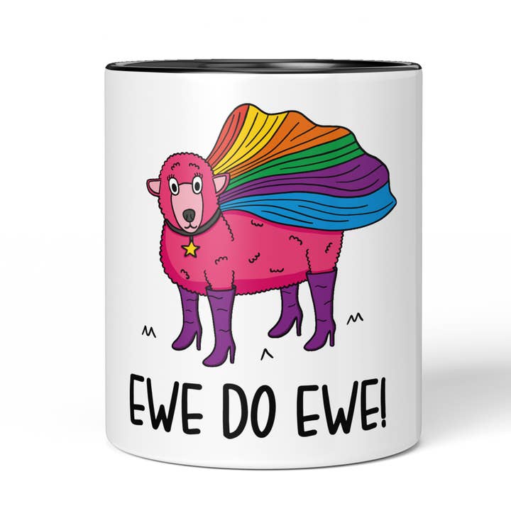 Rosa Får Pencil Pot för wholesale av TeePee Creations