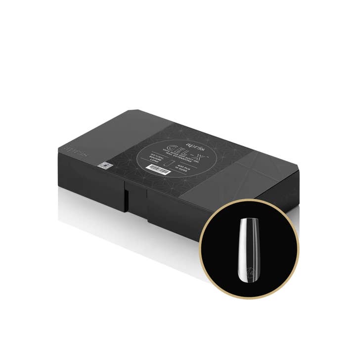 Apres Nail - Gel X 2.0 Tips Natural Square Long for wholesale by SAYN PRO
