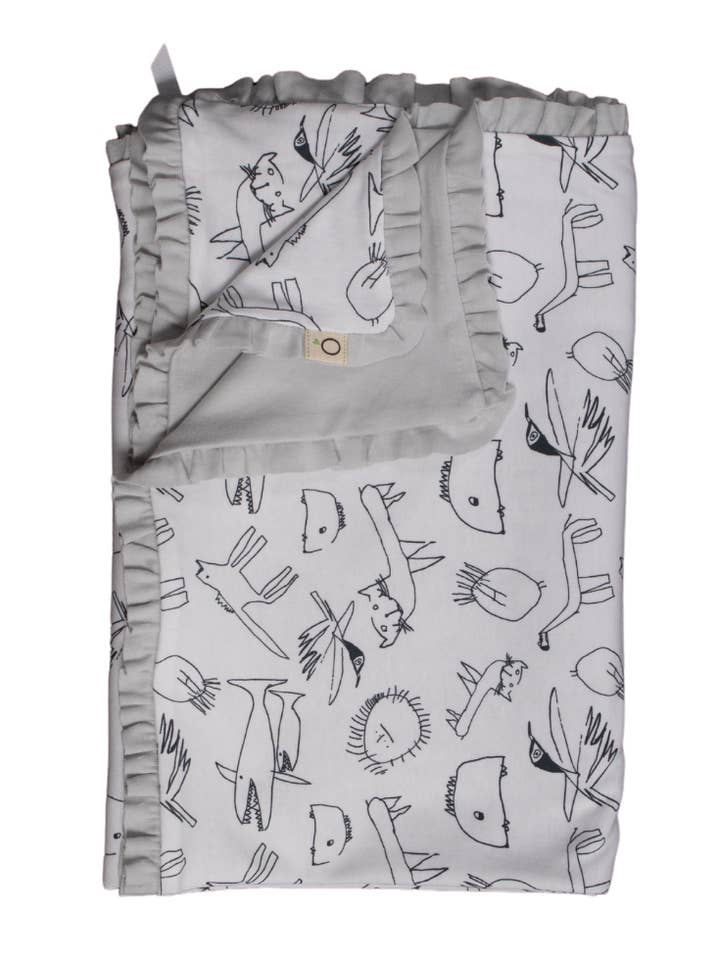 Tamara Organic Cotton Blanket for wholesale by CORA happywear