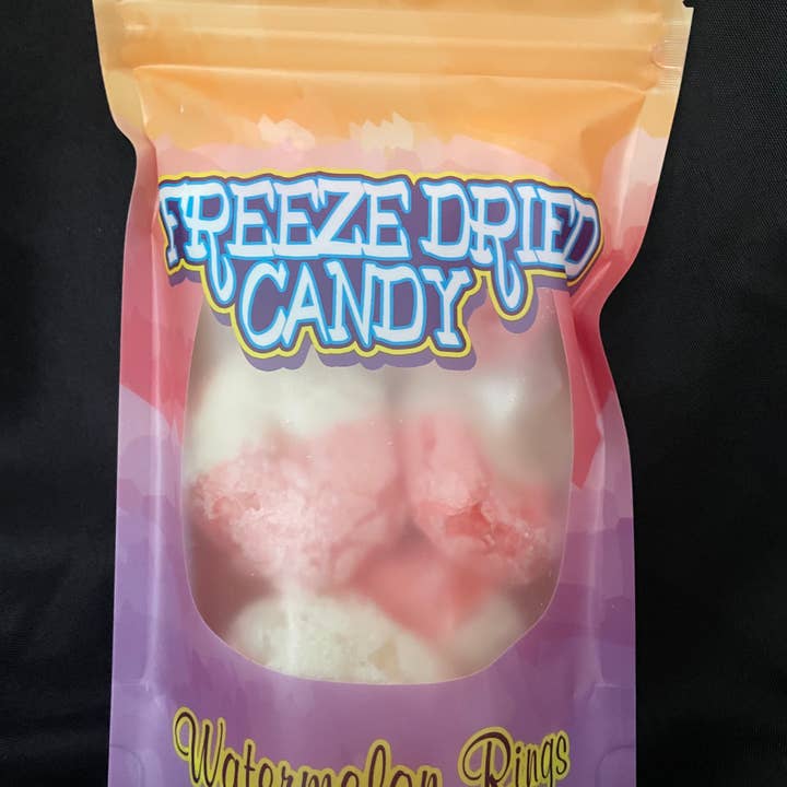Freeze Dried Pickle Favorites and more - Wholesale Hard Candy - Freeze Dried Candy Peach Rings10