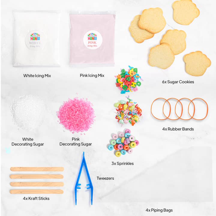 Sprinklemania - Wholesale DIY food kit - Sprinklemania Cookie Deco Kit : Cupcakes3