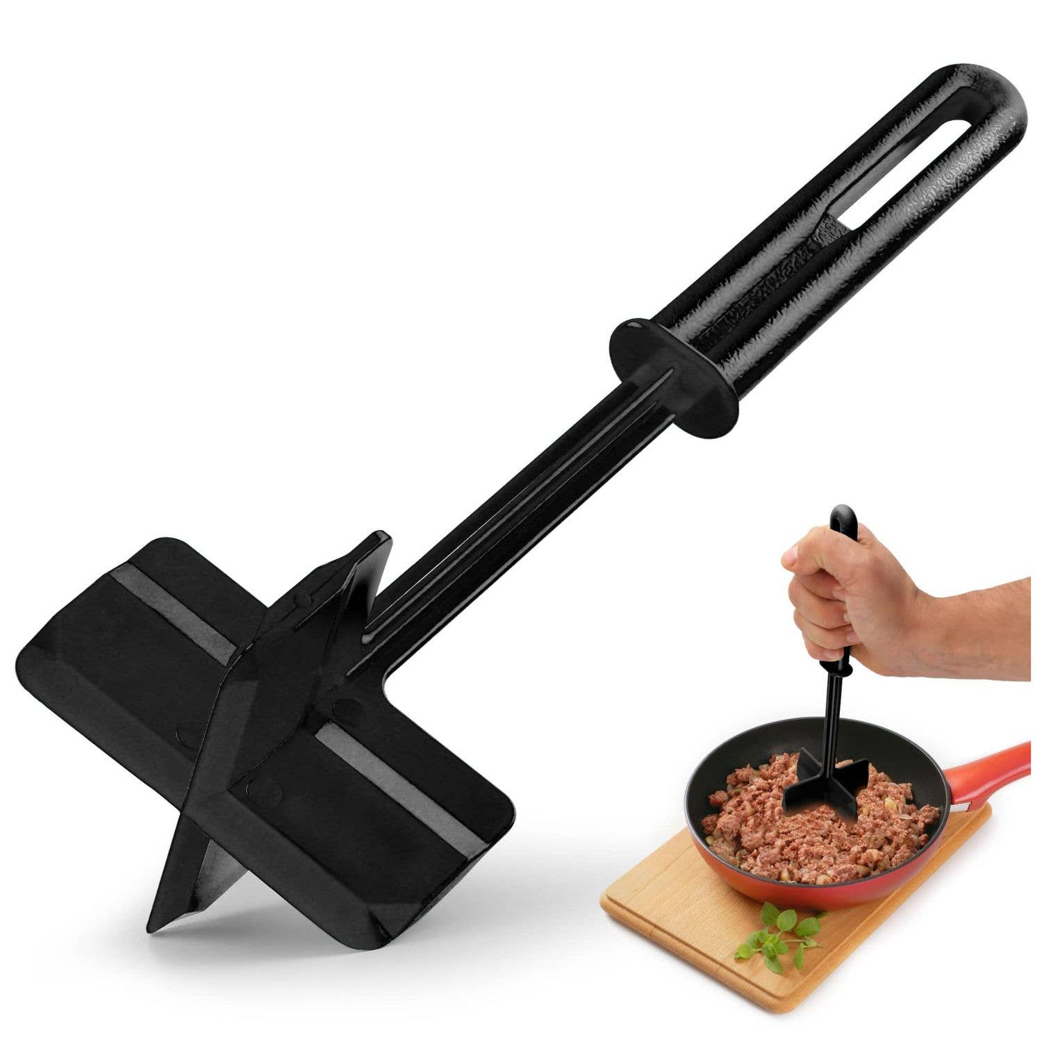 Zulay Kitchen - Vente Ustensile/gadget de cuisine - Hachoir à viande pour bœuf haché et hachoir à bœuf haché9