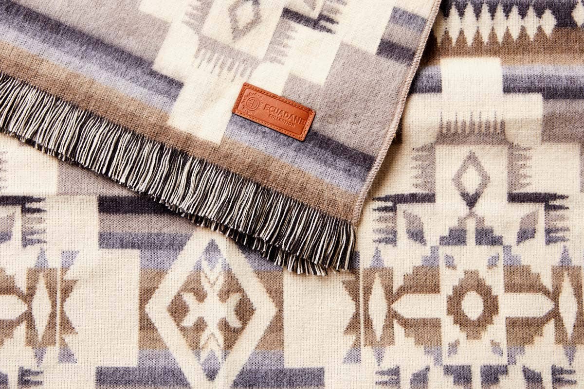 Ecuadane - Wholesale Throw Blanket - Aztec Throw Blanket, Southwestern Reversible Style Blanket6