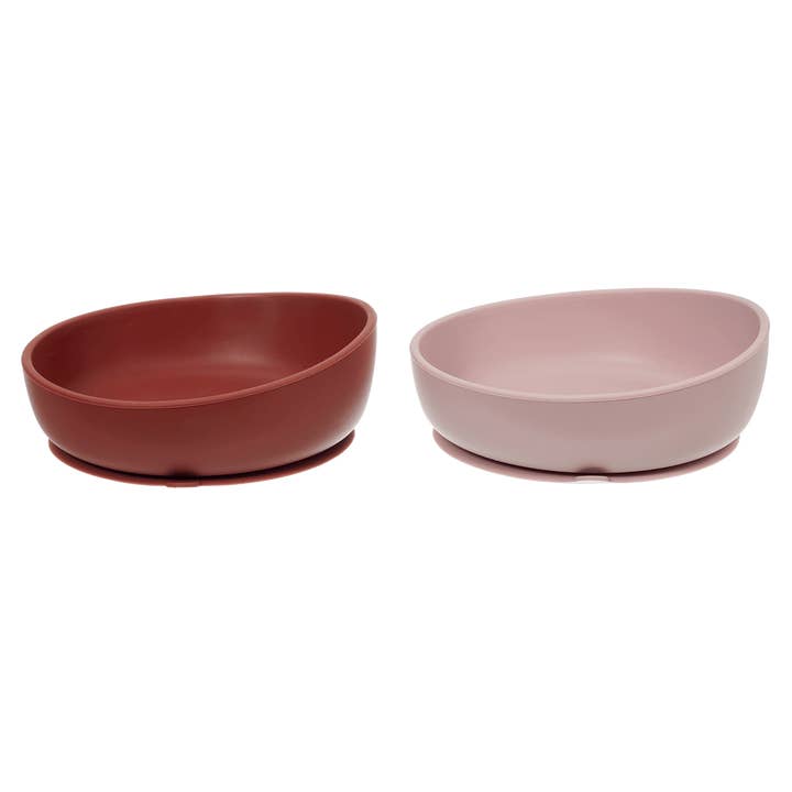 Rebjoorn - Suction Bowl Red & Pink 2-Pack for wholesale by Rebjoorn