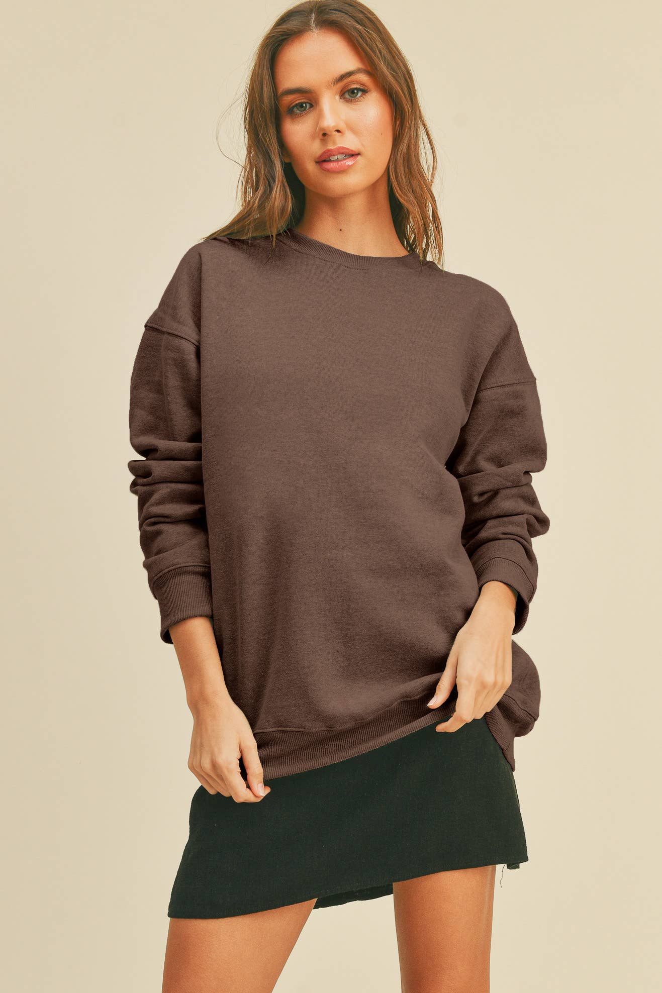 Honestee - Wholesale Sweatshirt - Women's - Blank Long Sleeve Sweatshirt19