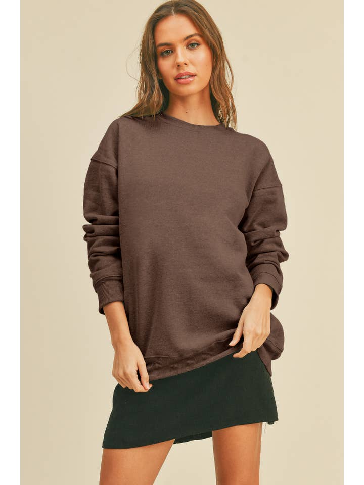 Honestee - Wholesale Sweatshirt - Women's - Blank Long Sleeve Sweatshirt19