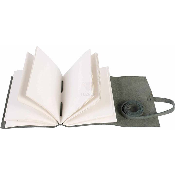 Tuzech Leather - Wholesale Journal/Diary - Tuzech Leather Journal Writing Notebook Antique Handmade Leather Bound Daily Notepad for Men/Women Unlined Paper for Art Sketchbook Travel Diary to Write in 7 Inches17