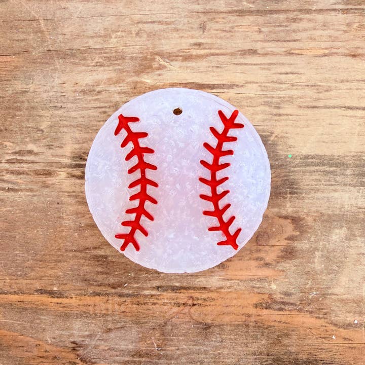 **Custom** Mini Baseball Car Freshie for wholesale by Southern Creek Wholesale