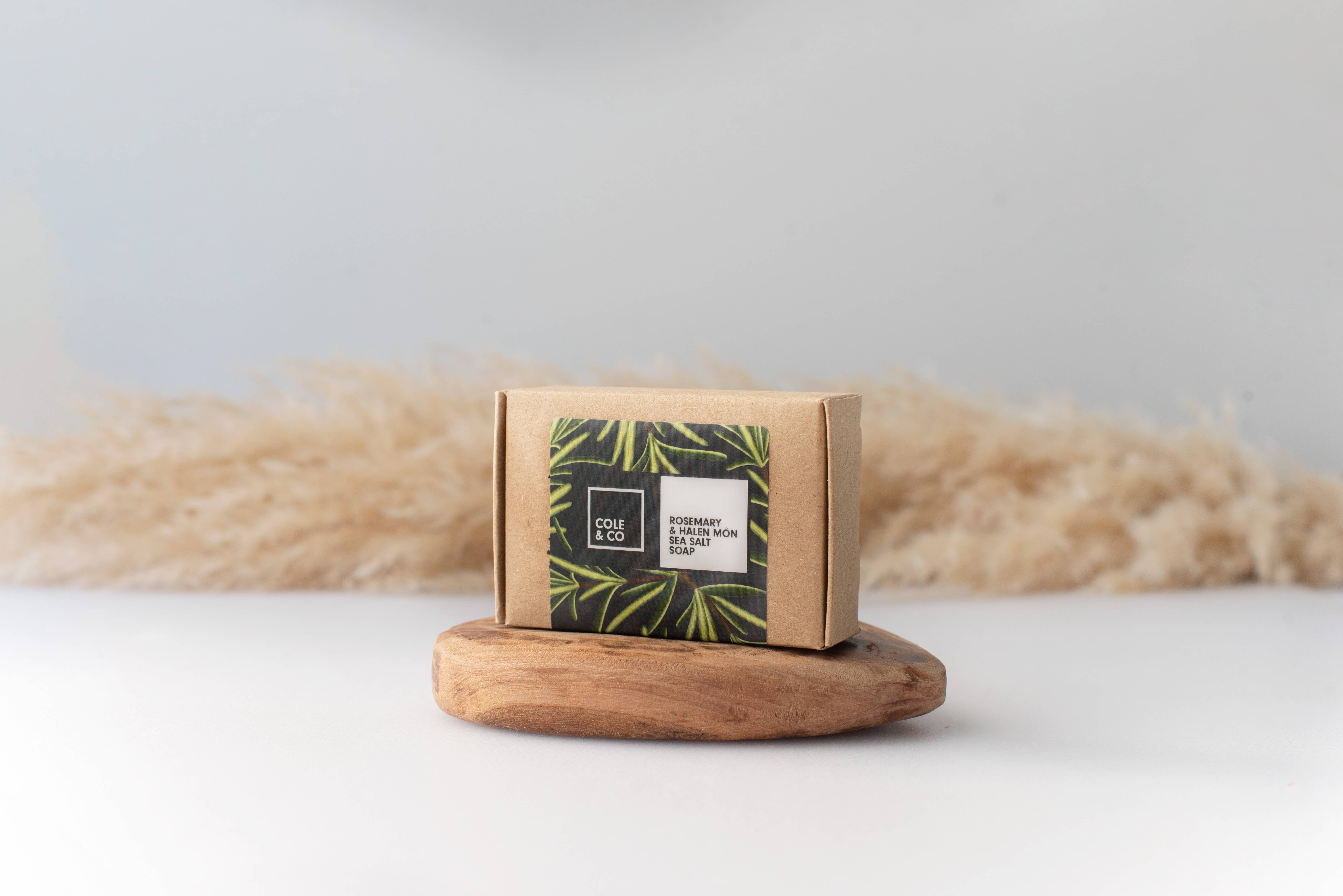 Cole & Co – wholesale Bar Soap – Rosemary & Halen Môn Soap2