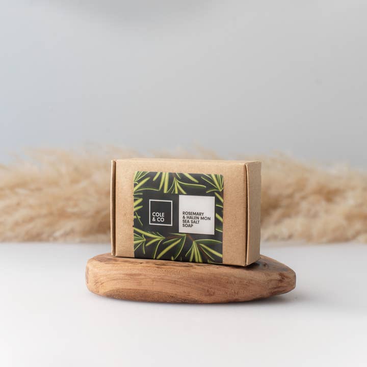 Cole & Co – wholesale Bar Soap – Rosemary & Halen Môn Soap2