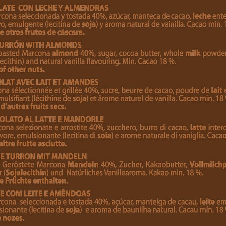 PABLO GARRIGÓS IBÁÑEZ - Wholesale Nougat - Milk Chocolate and Almond Nougat Delicatessen3