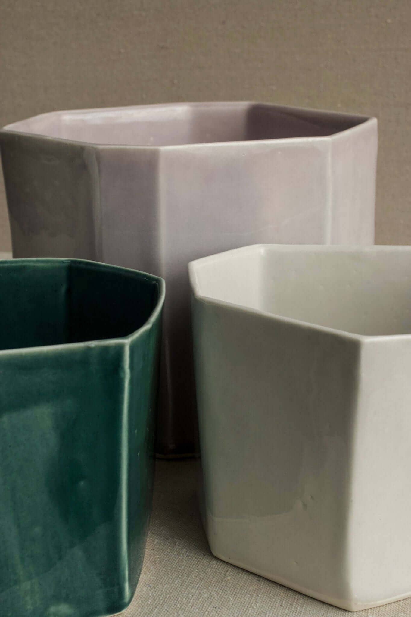 Lauren HB Studio - Wholesale Plant Pot - Large Geo Planter2