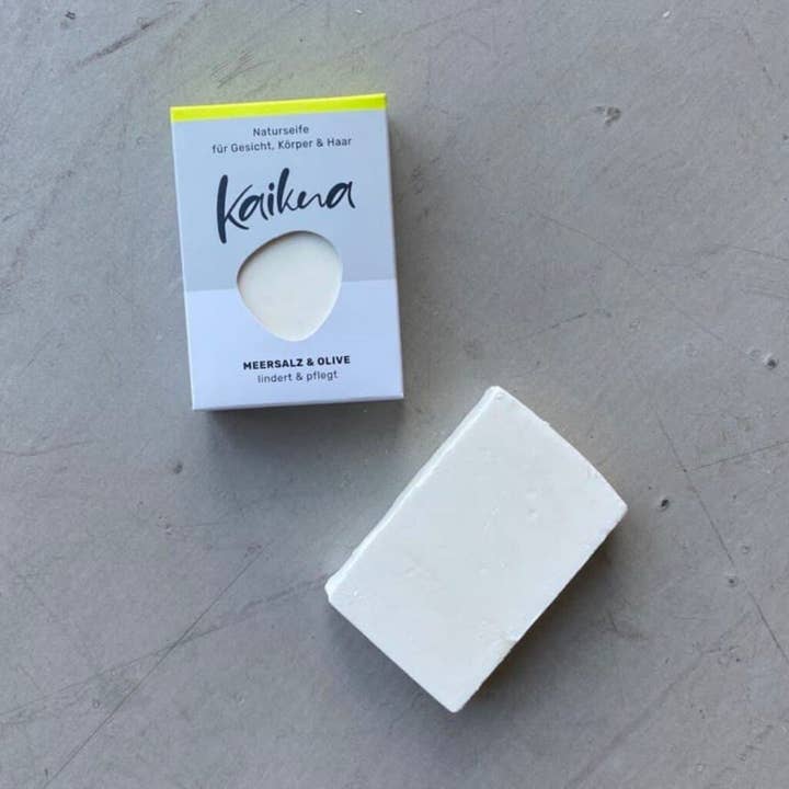 kaikua - natural craft soap - Wholesale Bar Soap - kaikua natural soap - sea salt & olive2