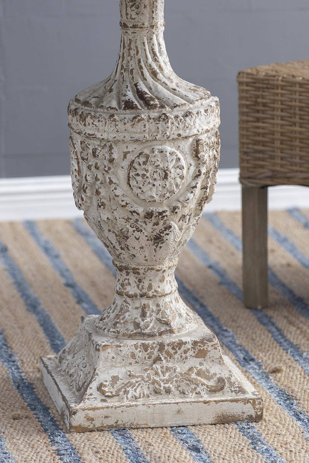 A&B Home Group Inc. - Wholesale Coffee Table - D30x31" Round Table - White/Brown3