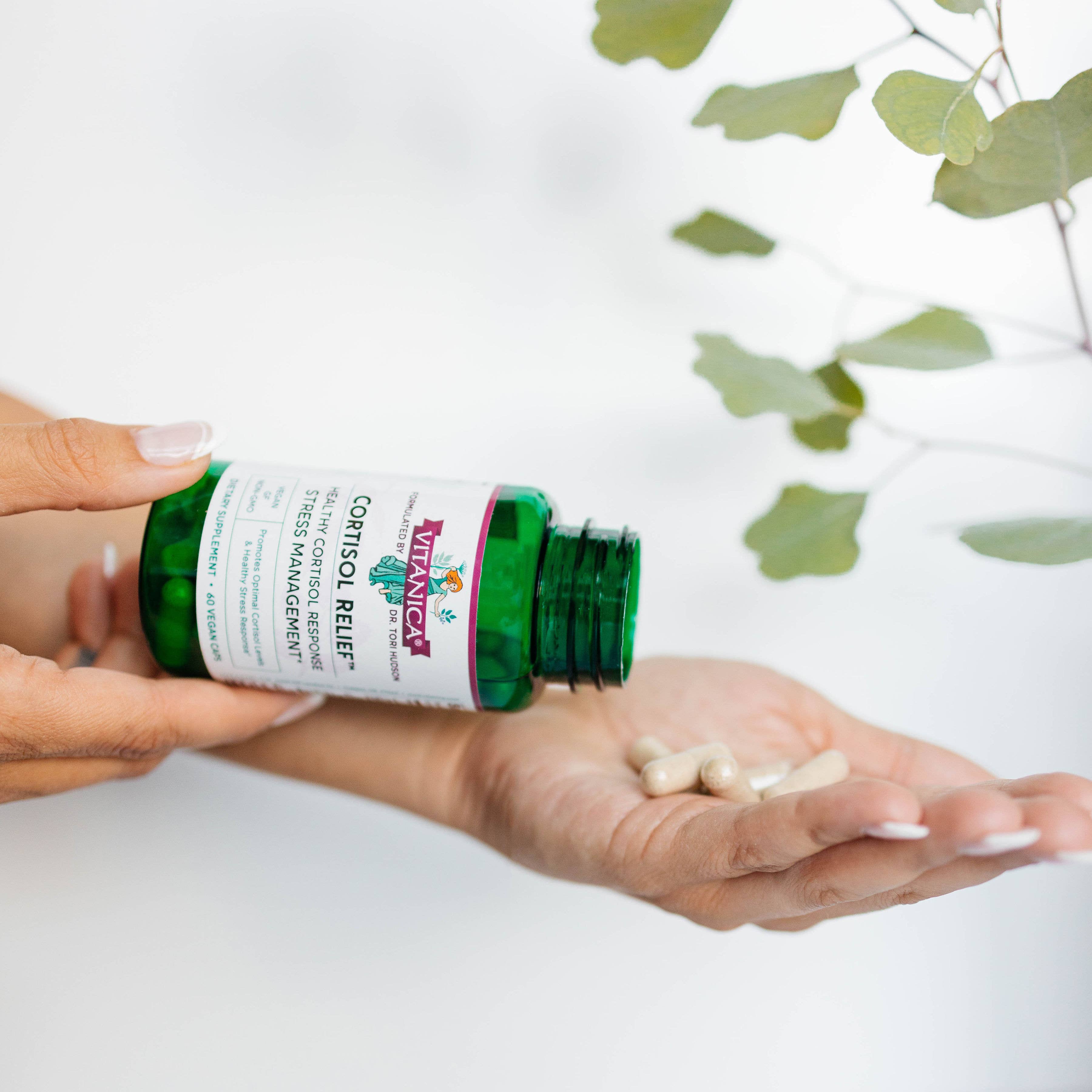 Vitanica - Vente Supplément oral/vitamine - Cortisol Relief™/60 capsules BTL3