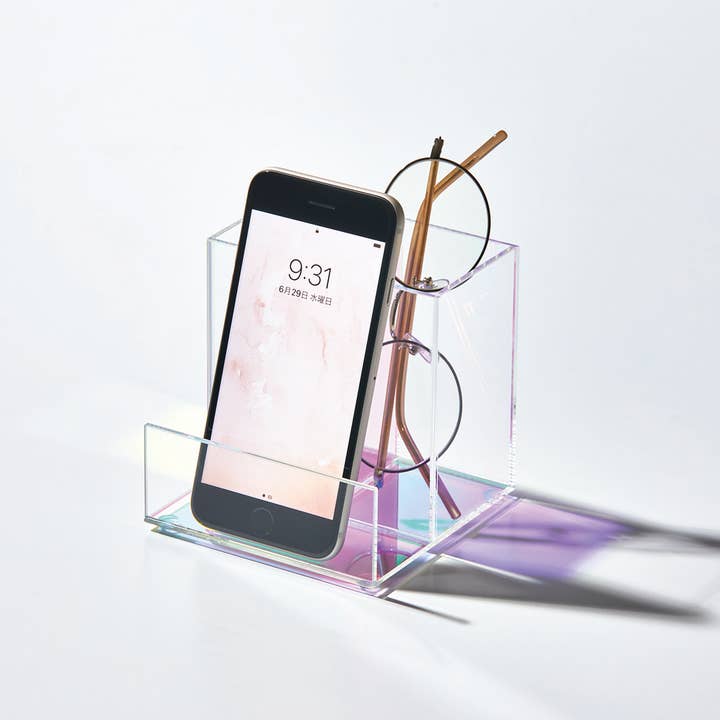 HITOTOKI by KING JIM - Wholesale Desk Organizer - Lumillia Acrylic Desk Organizer1