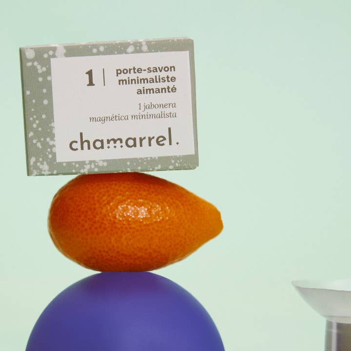 CHAMARREL - Wholesale Bath Soap Dish - Magnetic soap dish | Box of 1