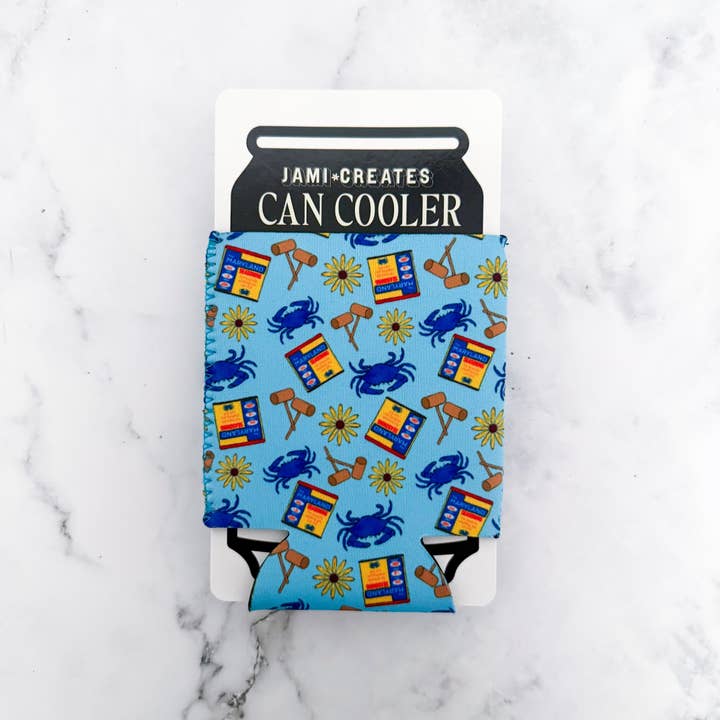 Maryland Seasoning Can Cooler Koozie for wholesale by Jami Creates