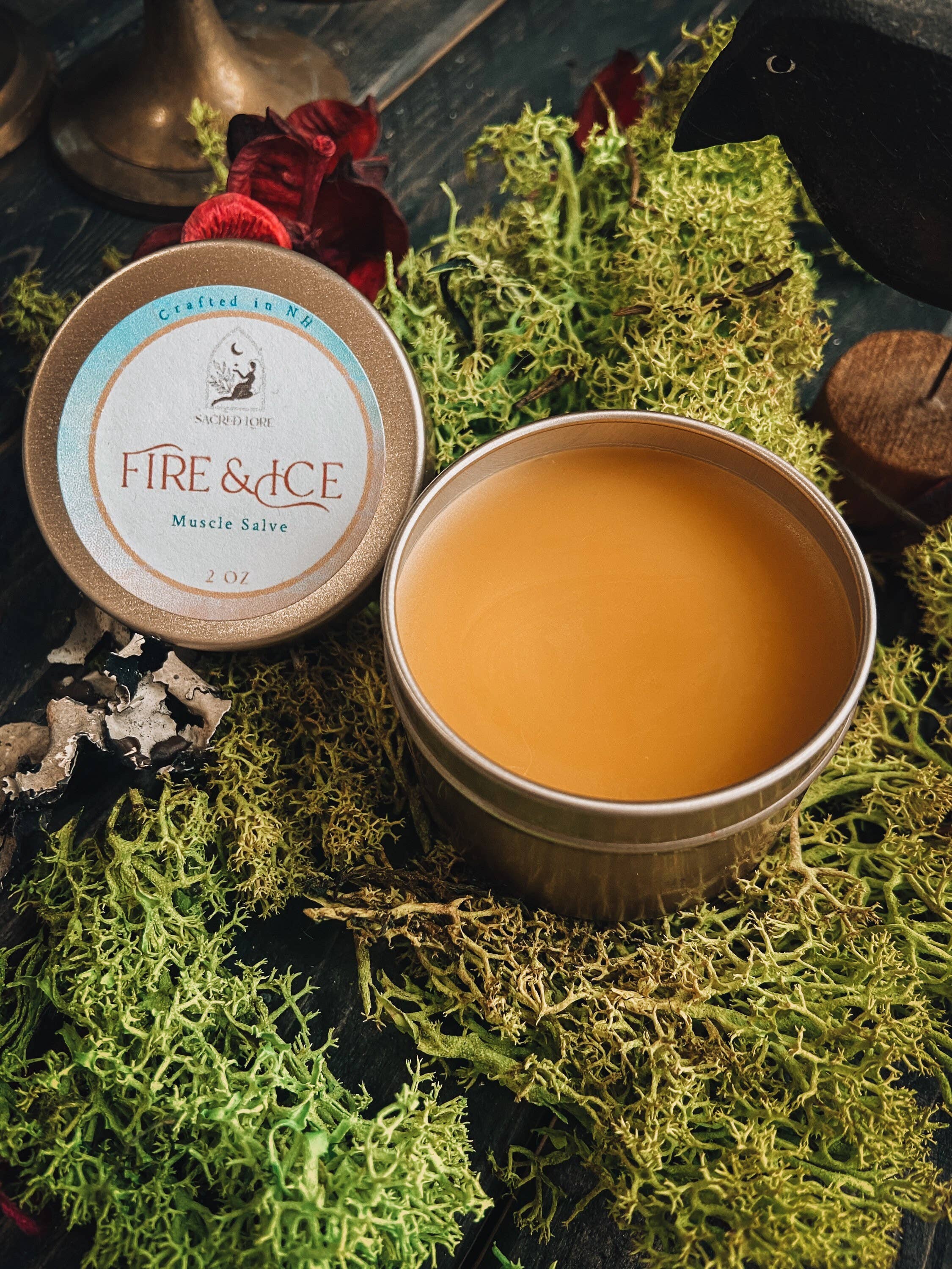 Sacred Lore - Venta al por mayor Pomadas/bálsamos/cremas curativos - Bálsamo reconfortante, a base de hierbas calientes, para después del ejercicio, para controlar la tensión6