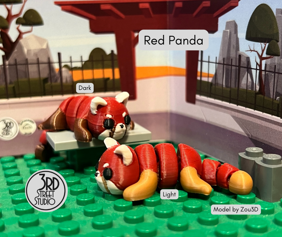 Third St. Studio - Wholesale Fidget Toy - Kids - Red Panda1