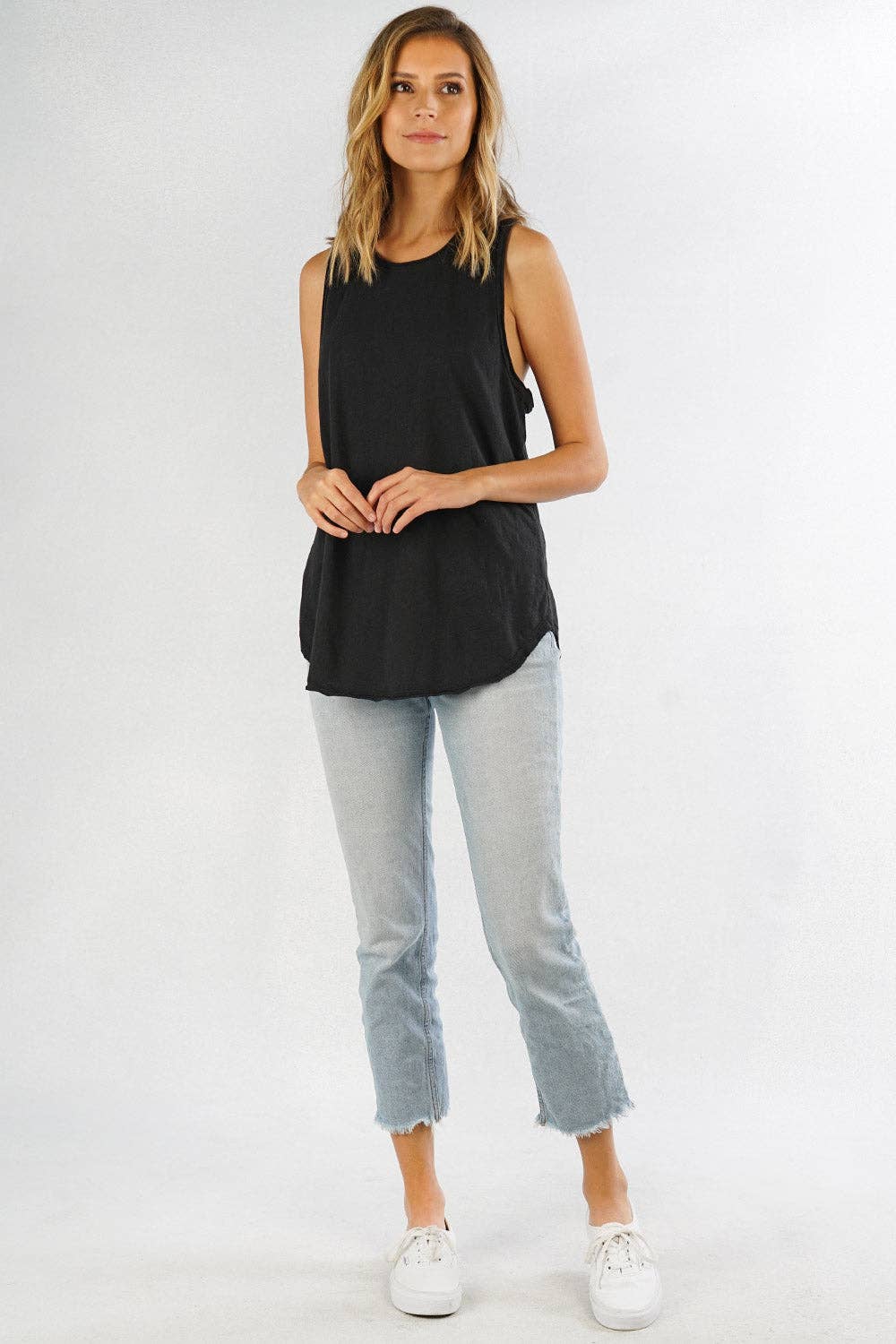 Lovestitch - Wholesale Tank Top - Women's - Cotton Slub Knit Racerback Tank Top3