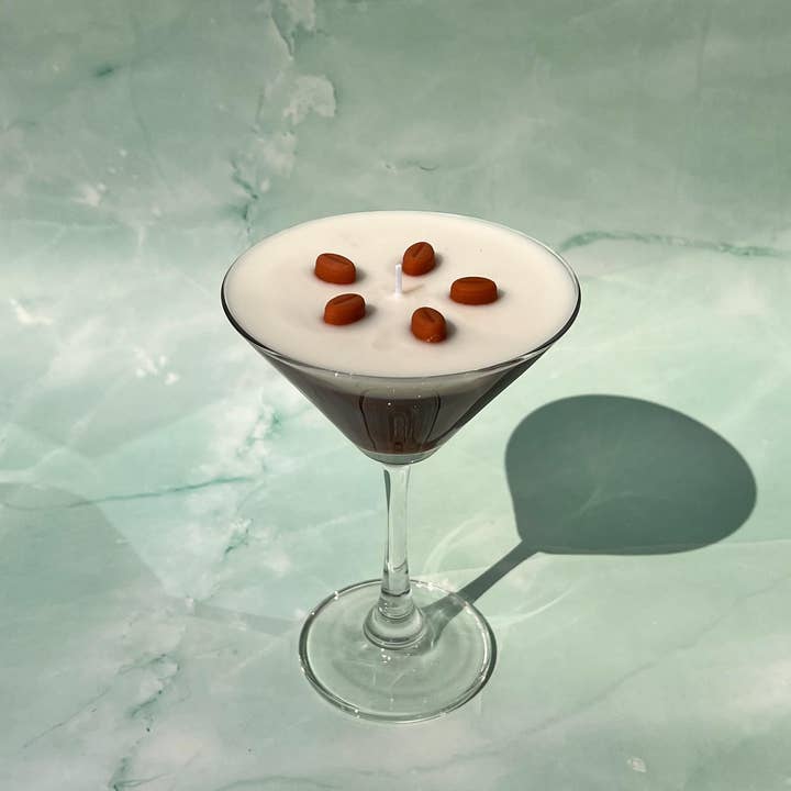 Candle Lume - Wholesale Novelty Candle - Espresso Martini Candle 5 beans / Coffee Candle / Espresso Martini Lovers / Espresso Lovers6