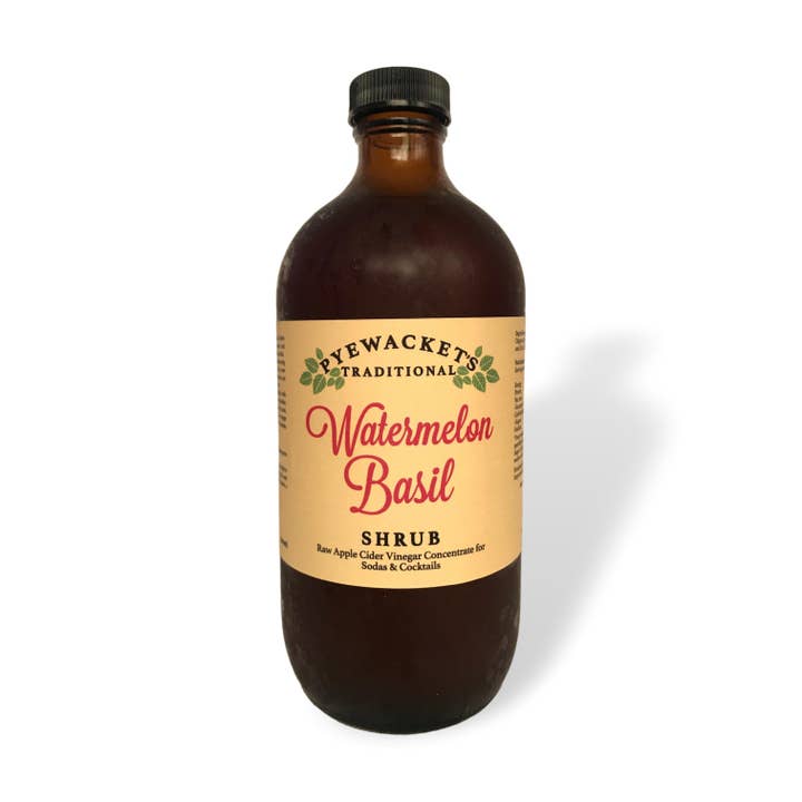 Pyewackets Traditional - Wholesale Cocktail Mix/Syrup - Watermelon Basil Shrub1