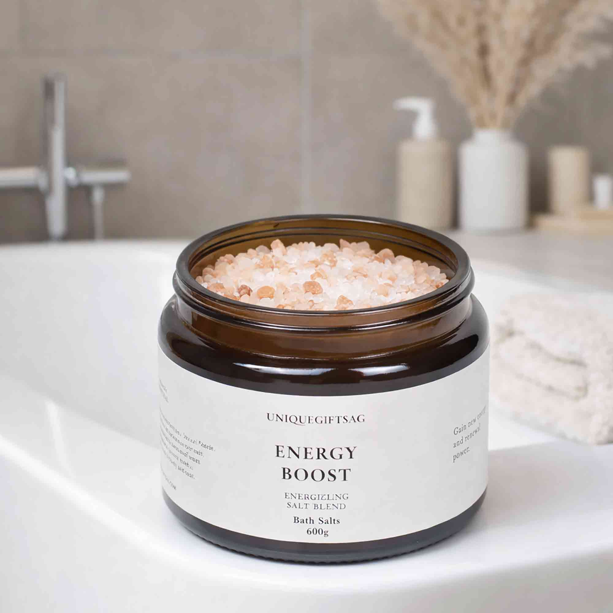 UniqueGiftsAG - Venta al por mayor Sales de baño - Sales de baño energizantes: sales de baño regeneradoras para la fatiga2