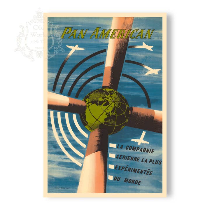 Pan American Print for wholesale by Old World Art Co.