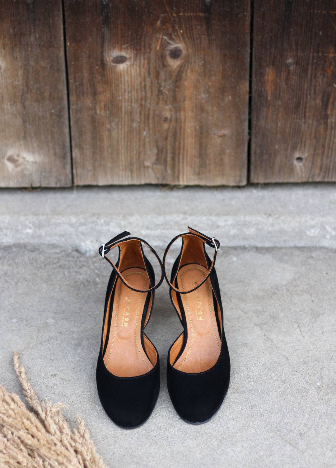 MIUMMASH DAMIAN TOMZIK - Wholesale High Heels - Women's - Handmade Suede heels (6 cm) - Elena - Black 35-422