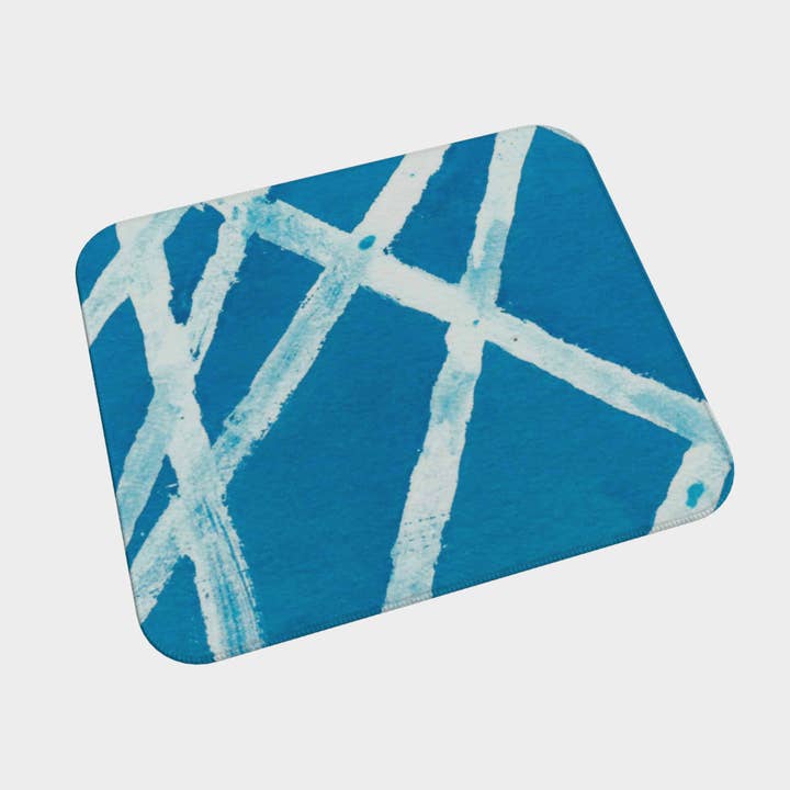 Desk Mat | White Lines for wholesale by Creative Artifacts HQ