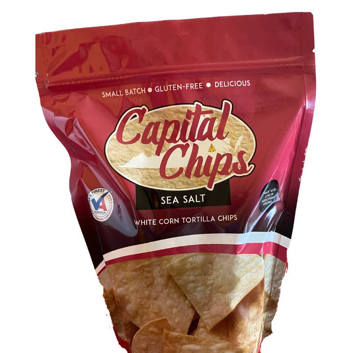 Capital Chips - Wholesale Chips - Original 9oz Bag - White Corn Tortilla Chips