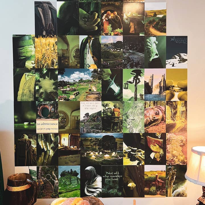 Conquest Journals - Wholesale Collage - Lord of the Rings From the Shire Wall Collage Kit (4'' x 6'')