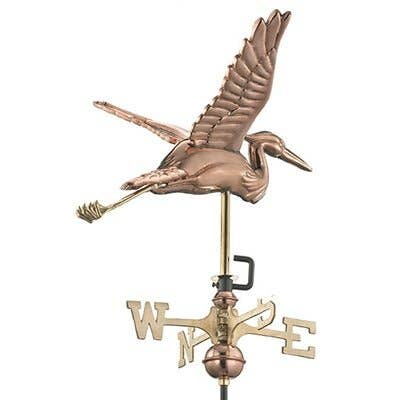Good Directions - Wholesale Outdoor Ornament/Decor - Blue Heron Garden Weathervane2
