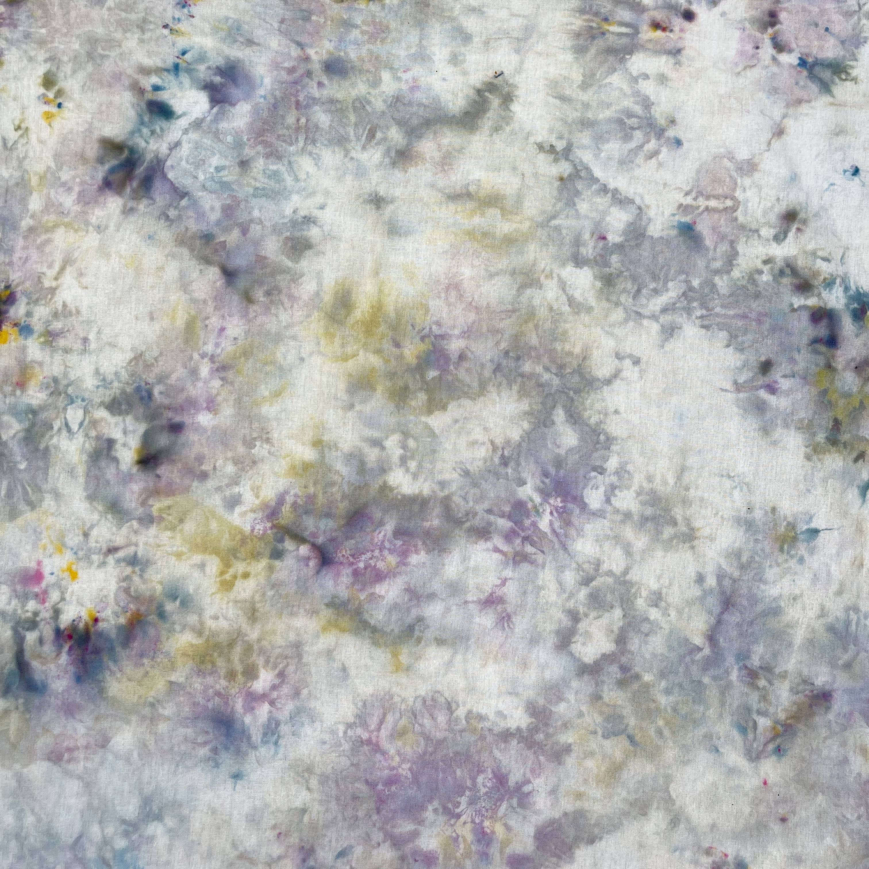 Black Sheep Goods - Vente Caftan – femme - Caftan teinte à l’encre glacée / Robe d’intérieur2