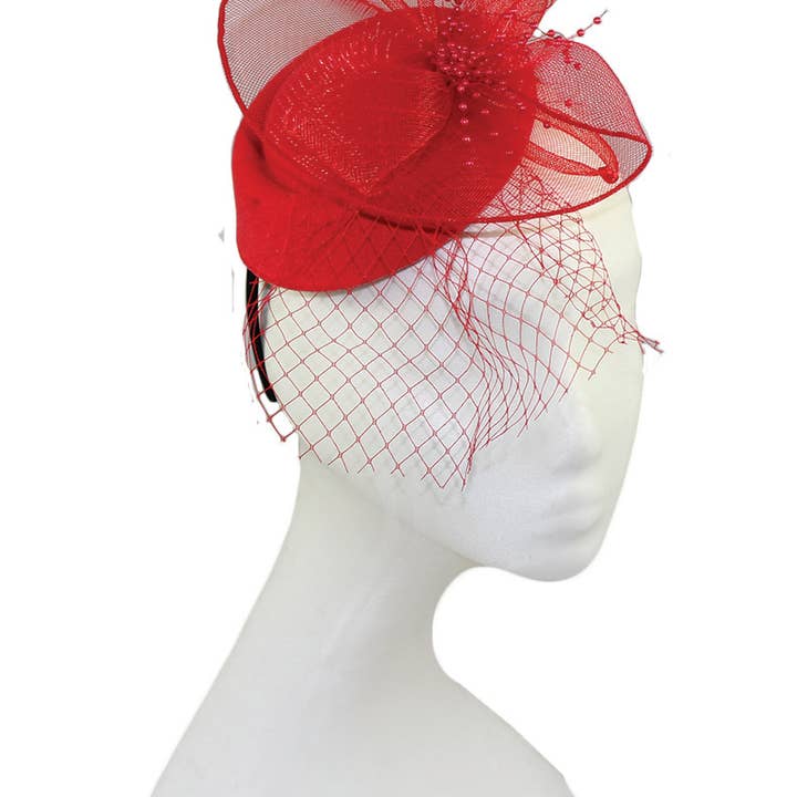 Jeanne Simmons Accessories - Wholesale Fascinator Hat - Women's - Fascinator 4809 Headband2