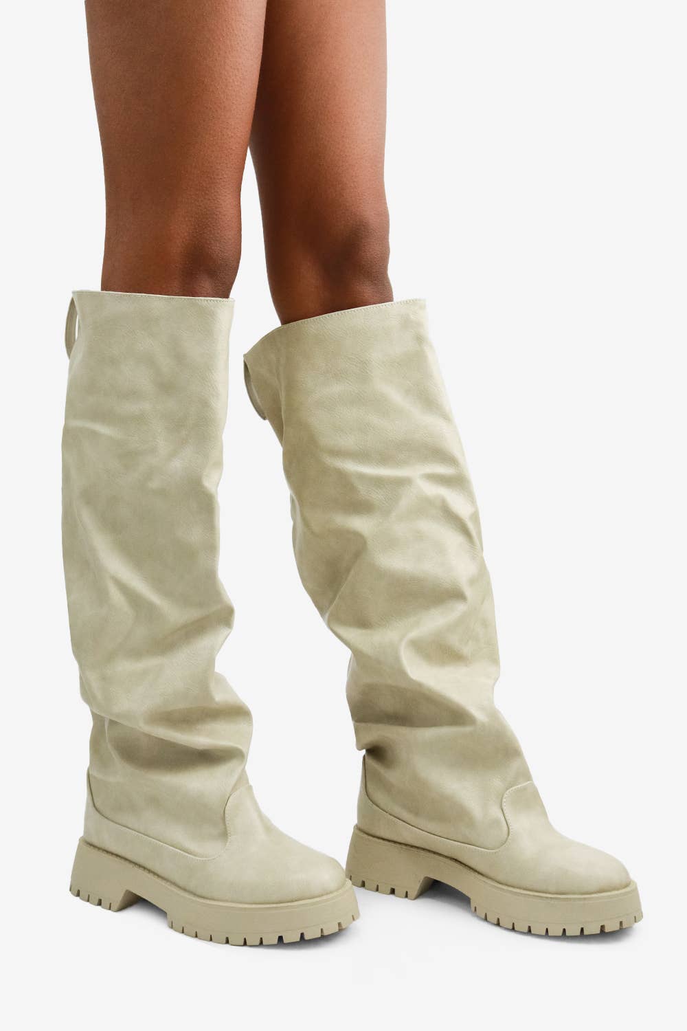 Lemonade Shoes – Engroshandel Støvler - Dame – CITY OF GOD høje slaskede støvler med robust sål7