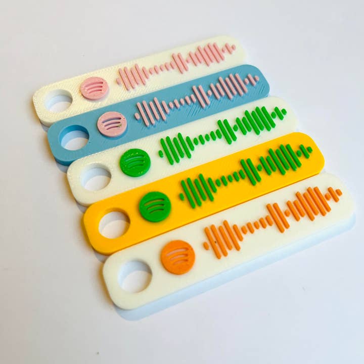 Spotify Keyring – Scannable Code for Artists/Songs for wholesale by KEBE Studio