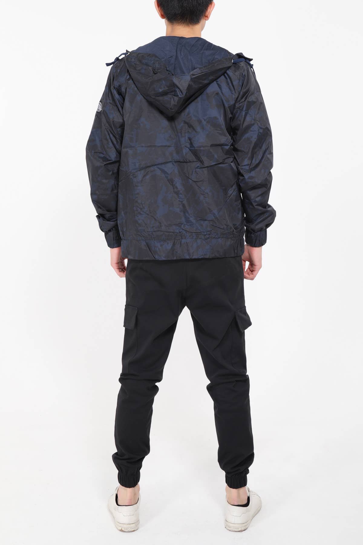 Navy Coupe Vent À Capuche Valalha-Navy en vente sur Faire1