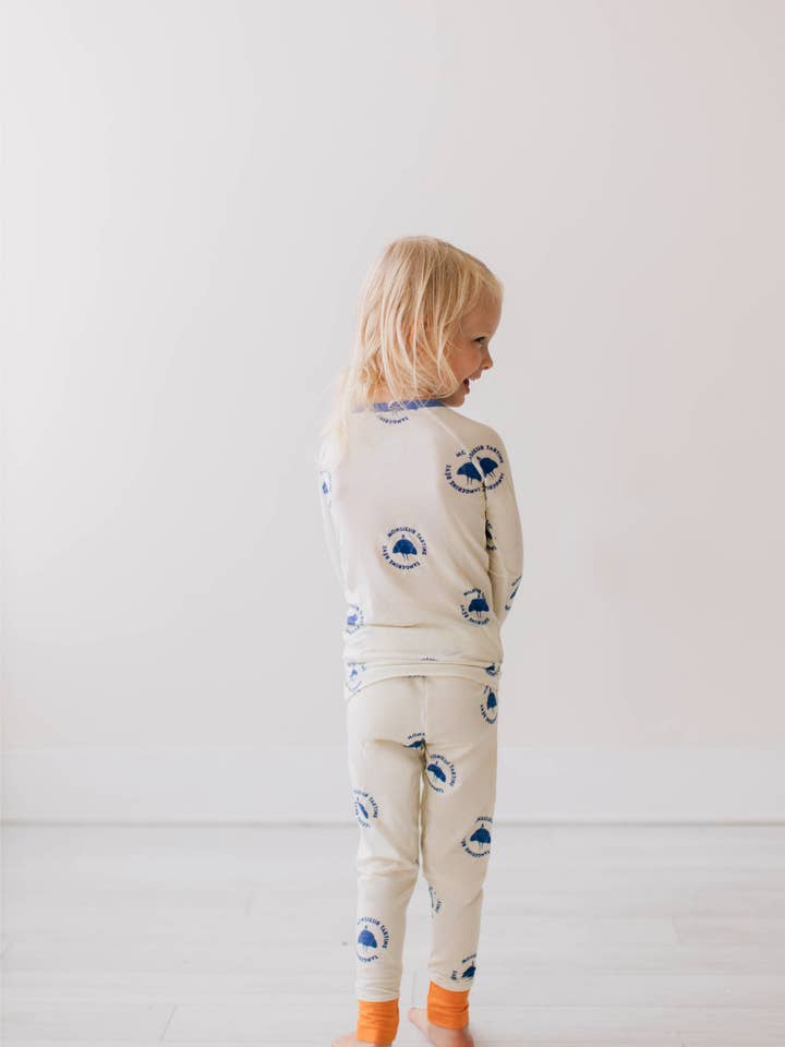 Tangerine Rêve - Wholesale Sleepwear Set - Kids - Monsieur Tartine Pajamas1