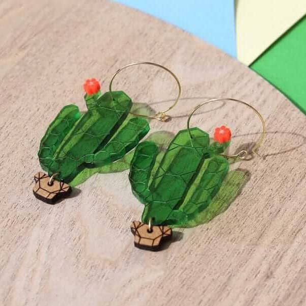 Cerceau Géo Cactus pour la vente par Little Geraldine