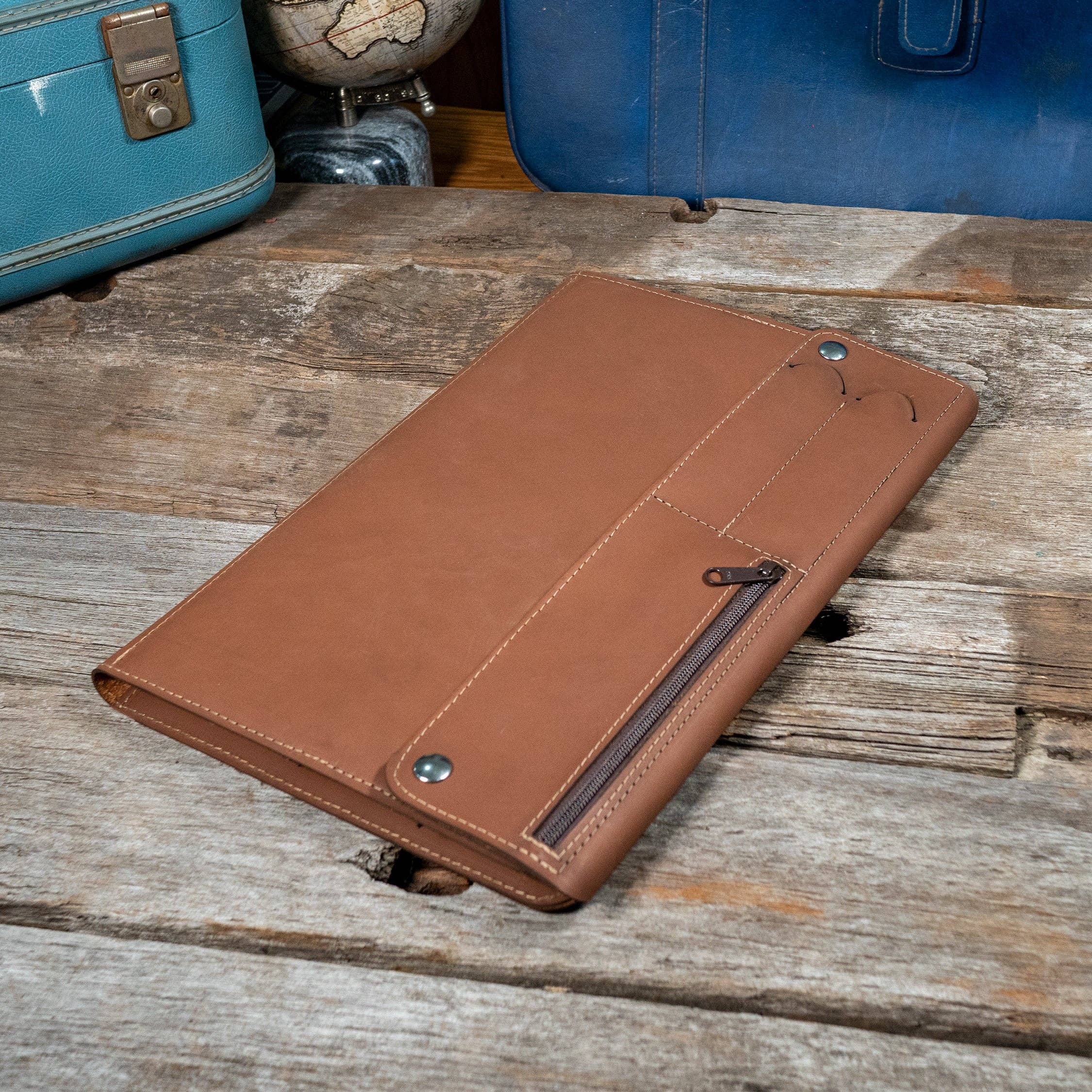 Allegory Handcrafted Goods - Wholesale Laptop/Tablet Case - Unisex - Walker Legal Portfolio | Leather Padfolio & Laptop Case for Legal Pads5