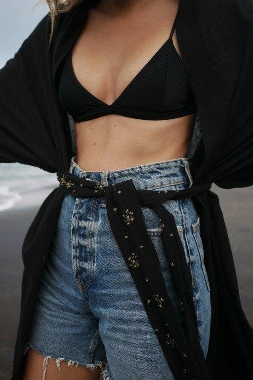 Isla Sol - Wholesale Kimono – Women's - Sunset Kimono - Sunset Dreams/Black9