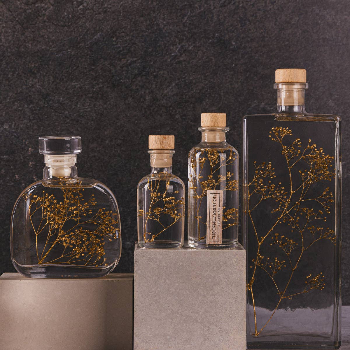 Theophile Berthon – Planta viva por atacado – Cápsula Herbarium - Gipsofila dourada-planta submersa5